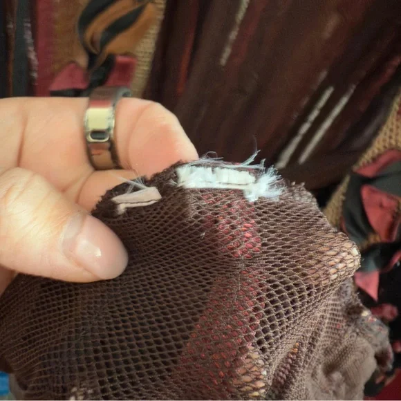 40. Statement Striped Ruffle Duster Cardigan - Picture 7 of 7